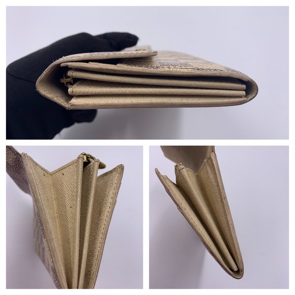 Authentic Louis Vuitton DA White Long Wallet - Picture 15 of 15